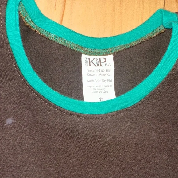 KPea Playful Graphic Dress with Black Top - Picture 3 of 5